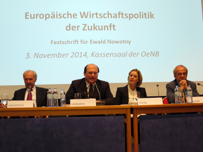 Festschriftpräsentation Ewald Nowotny