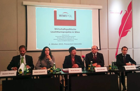 Leuchtturmprojekte im Presseclub Concordia