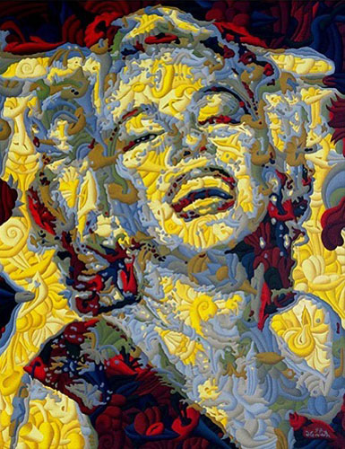 Happy Marilyn Monroe