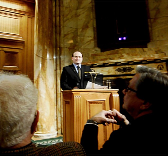 Patrick Horvath im Oktogon