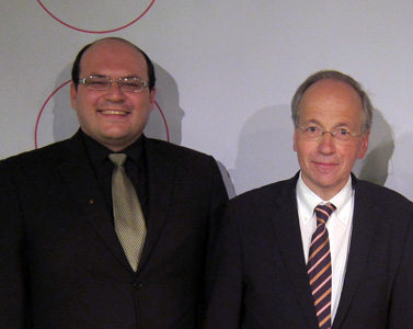 Patrick Horvath und Rudolf Taschner